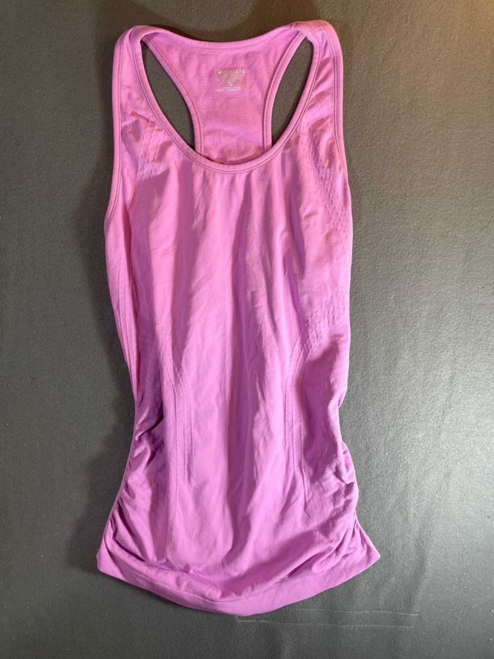Athleta Pink Racerback Performance Tank - Picture 1 of 5